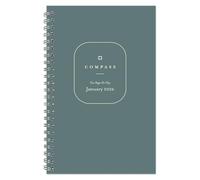 FranklinCovey - Recharge pour agenda boussole | Deux pages par jour à spirale (classique, janvier 2026 à décembre 2026)