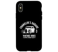 Franklin's Garage Hotrod Voiture Classique Design Personnalisé Coque pour iPhone X/XS