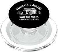 Franklin's Garage Hotrod Voiture Classique Design Personnalisé PopSockets PopGrip pour MagSafe