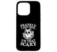 Frankly I Don't Think Im That Scary Cute Ghost Cat Halloween Coque pour iPhone 15 Pro Max