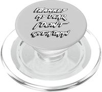 Frankly My Dear I Don't Give a Damn | Citation du Film PopSockets PopGrip pour MagSafe