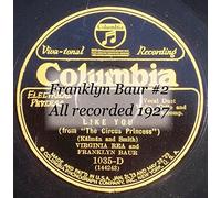 Franklyn Baur - Franklyn Baur #2 All recorded 1927