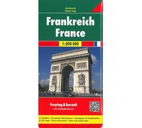 Frankreich - france 1:800 000 - Collectif - Freytag Et Brendt - broché - Atlas / carte