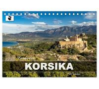 Frankreich - Korsika (Tischkalender 2026 DIN A5 quer), CALVENDO Monatskalender: Dieser Kalender nimmt Sie in 12 Monaten mit auf eine Reise durch die ... de Beauté" - die Insel der Schönheit Korsika.