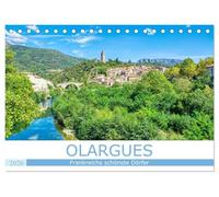 Frankreichs schönste Dörfer - Olargues (Tischkalender 2026 DIN A5 quer), CALVENDO Monatskalender: Spaziergang durch eines der schönsten Dörfer Frankreichs