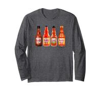 Frank's RedHot Bottles of Hot Sauce Funny Manche Longue