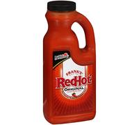 Frank's Redhot Cayenne Pepper Original Hot Sauce 32oz (946ml) One Bottle by The French's Food Company