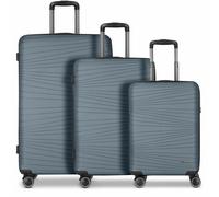 Franky Ensemble de bagages 'Dallas 3.0' gris, Taille One Size