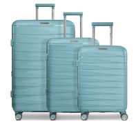 Franky Ensemble de bagages 'London' bleu clair, Taille One Size