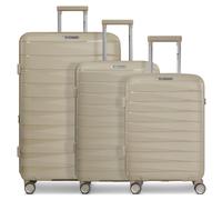 Franky Ensemble de bagages taupe, Taille One Size