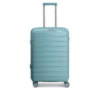 Franky London 4 roues Valise cabine M 65 cm avec soufflet d'extension vert