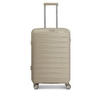 Franky London 4 roulettes Trolley M 65 cm avec soufflet d'extension beige