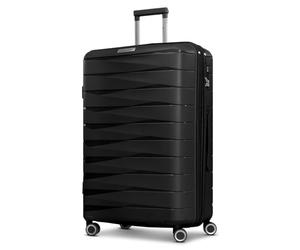 Franky London Parent, Noir , Koffer L + (74 cm), Bagage rigide