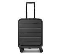 Franky Munich 4.0 4 roues Valise cabine 55 cm Compartiment ordinateur avec soufflet d'extension noir