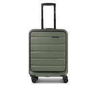 Franky Munich 4.0 4 roues Valise cabine 55 cm Compartiment ordinateur avec soufflet d'extension olive
