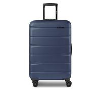 Franky Munich 4.0 4 roues Valise cabine M 66 cm avec soufflet d'extension bleu