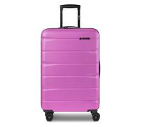 Franky Munich 4.0 4 roues Valise cabine M 66 cm avec soufflet d'extension rose