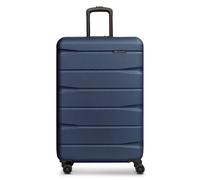 Franky Munich 4.0 4 roulettes Trolley L 76 cm avec soufflet d'extension bleu