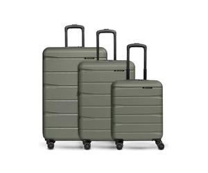 Franky Munich_4.0_Parent, Olive Dull, Kofferset + (3-teilig), Bagage rigide
