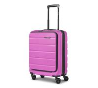 Franky Munich 4.0 4 roues Valise cabine 55 cm Compartiment ordinateur avec soufflet d'extension rose