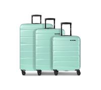 Franky Munich_4.0_Parent, Vert menthe brillant, 3-Set, Bagages rigides