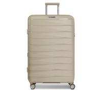 Franky London 4 roulettes Trolley L 74 cm avec soufflet d'extension beige