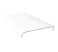 Frankystar Ame Auvent auvent 120 x 40 cm en polycarbonate transparent