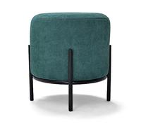 FRANKYSTAR BONN VELVET Petit pouf rond en velours côtelé