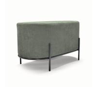 FRANKYSTAR LIPSIA VELVET Pouf ovale en velours côtelé