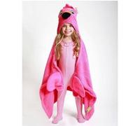 Franny le flamand rose serviette enfant Rose G