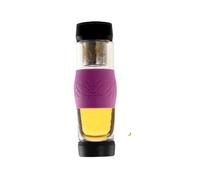 FranquiHOgar Bouteille isotherme pour infusions de thé avec filtre à eau en acier inoxydable 500 ml de thé Design hermétique portable sans BPA Système innovant anti-perte