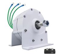 FRANREADER Alternateur électrique Triphasé, Générateur à Aimant Permanent 10000W, Moteur à Aimant Permanent D'alternateur AC Bricolage, pour Générateur D'éolienne Horizontale 12V