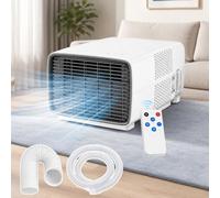 FRANREADER Climatiseur Mobile Silencieux pour Bureau et Studio, Flux d'air Réglable Verticalement et Horizontalement, Design Moderne et Épuré,Idéal pour Télétravail et Études