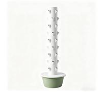 FRANREADER Silencieux système hydroponique 0,28m², réservoir 30L Changement Eau mensuel, Circulation Auto, Plante Kale pothos fougère Tomate naine, pour Restaurant Ferme Potager Vertical 9Layers