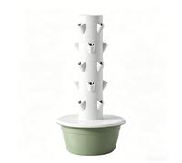 FRANREADER Silencieux système hydroponique 0,28m², réservoir 30L Changement Eau mensuel, Circulation Auto, Plante Kale pothos fougère Tomate naine, pour Restaurant Ferme Potager Vertical 5Layers