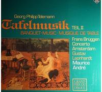 Frans Brüggen - Telemann: Tafelmusik, Teil II [Vinyl Schallplatte] [2 LP Box-Set]