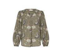 Fransa Chemisier beige / olive, Taille XS