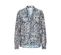 Fransa Chemisier 'FRAriana' marine / blanc cassé, Taille XL