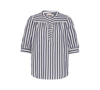 Fransa Chemisier 'FRDonnie' marine / blanc perle, Taille M