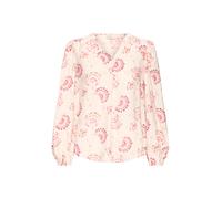 Fransa Chemisier 'FRKALIA' écru / vert clair / rose / rouge rouille, Taille M