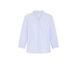 Fransa Chemisier 'FRZANE' bleu clair, Taille XS