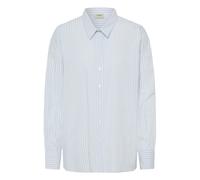 Fransa Chemisier 'FRZASHIRT' bleu clair / blanc cassé, Taille XL