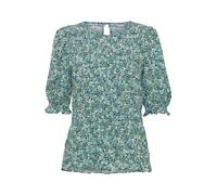 Fransa Chemisier 'Malu' jaune / vert, Taille S