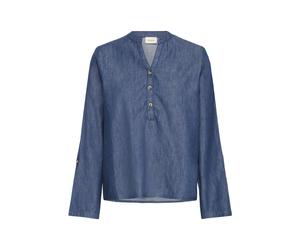 Fransa Chemisier 'VILDA' bleu denim, Taille S