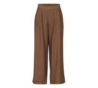 Fransa Pantalon à pince 'Ariana' marron chiné / noir, Taille 38