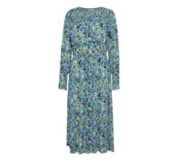 Fransa Robe 'Nynne' bleu cyan / citron vert / jade / blanc cassé, Taille 40