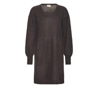 Fransa Robes en maille 'FREretta' chocolat, Taille XS