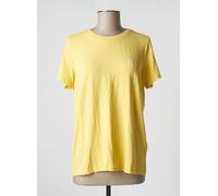 fransa tee-shirts et débardeurs femme de couleur jaune