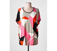 fransa tee-shirts et débardeurs femme de couleur rose