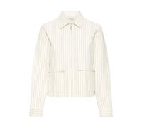 Fransa Veste mi-saison 'FRINEZ' noisette / blanc, Taille XL